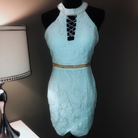 Aqua dress 👗 - Picture 2 of 3
